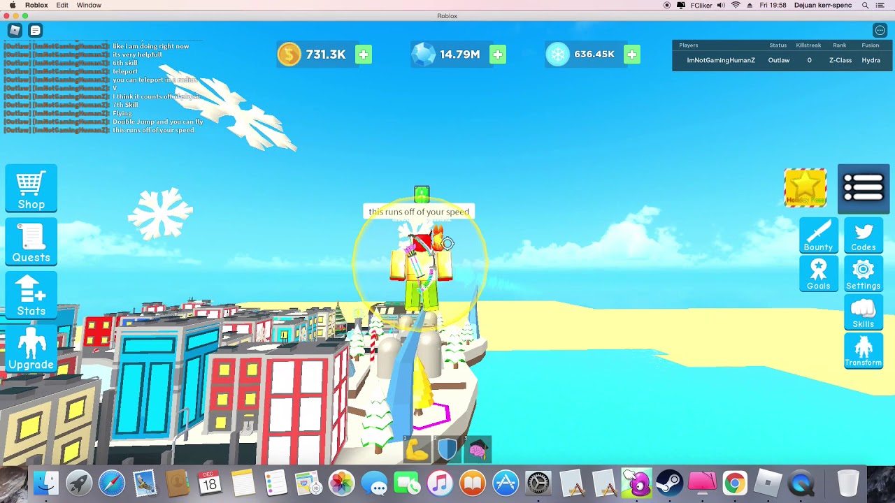 Super Power Fighting Simulator Skill Showcase