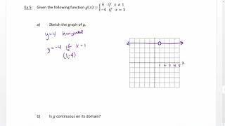 Piecewise Defined Functions Video 8