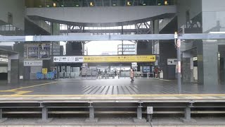 JR京都線 まもなく京都駅