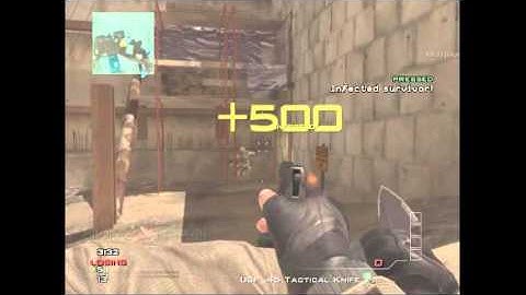 MW3 11 infected kill