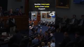 Heckler Interrupts Marco Rubio During Testimony Over U.S. Support For Israel
