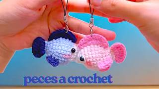 🥰🥰 WOW HERMOSOS peces tejidos a crochet paso a paso