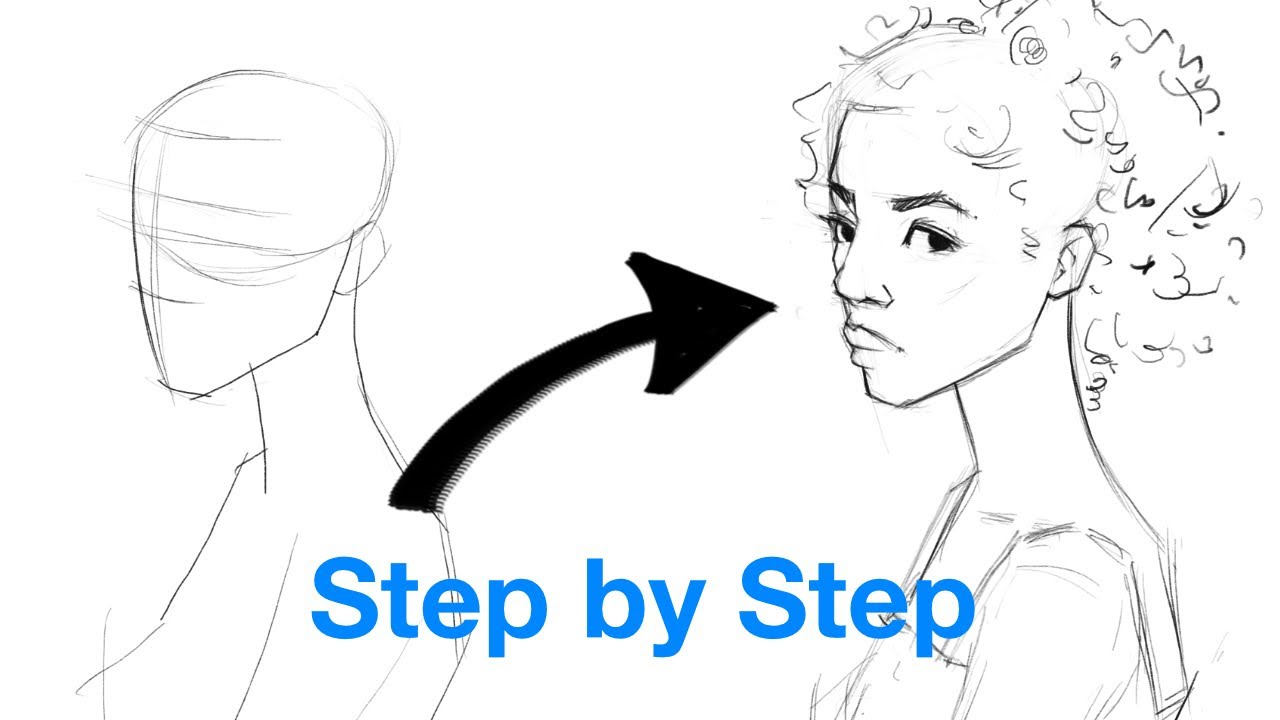 Give me 10 minutes and I’ll teach you How To Draw Face - YouTube
