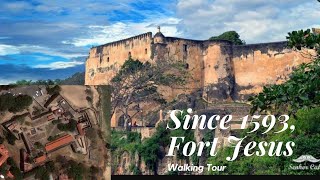 Tour on a 427 Years Old Fortress in Africa. Fort Jesus Mombasa Kenya