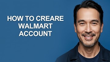 How to Creare Walmart Account - KevinHowTo