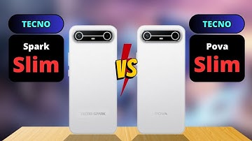 Tecno Spark Slim vs Tecno Pova Slim Comparison