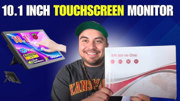 10.1-inch Touchscreen Monitor for Raspberry Pi & More - Full HD Display, Gaming & DIY Projects!