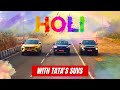 Celebrating Holi 2024 With Tata's Colourful SUV line Up ! Tata Harrier, Safari and Nexon Cinematic