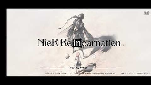 Nier Reincarnation, Fails to load. pre-registered downloaded copy.