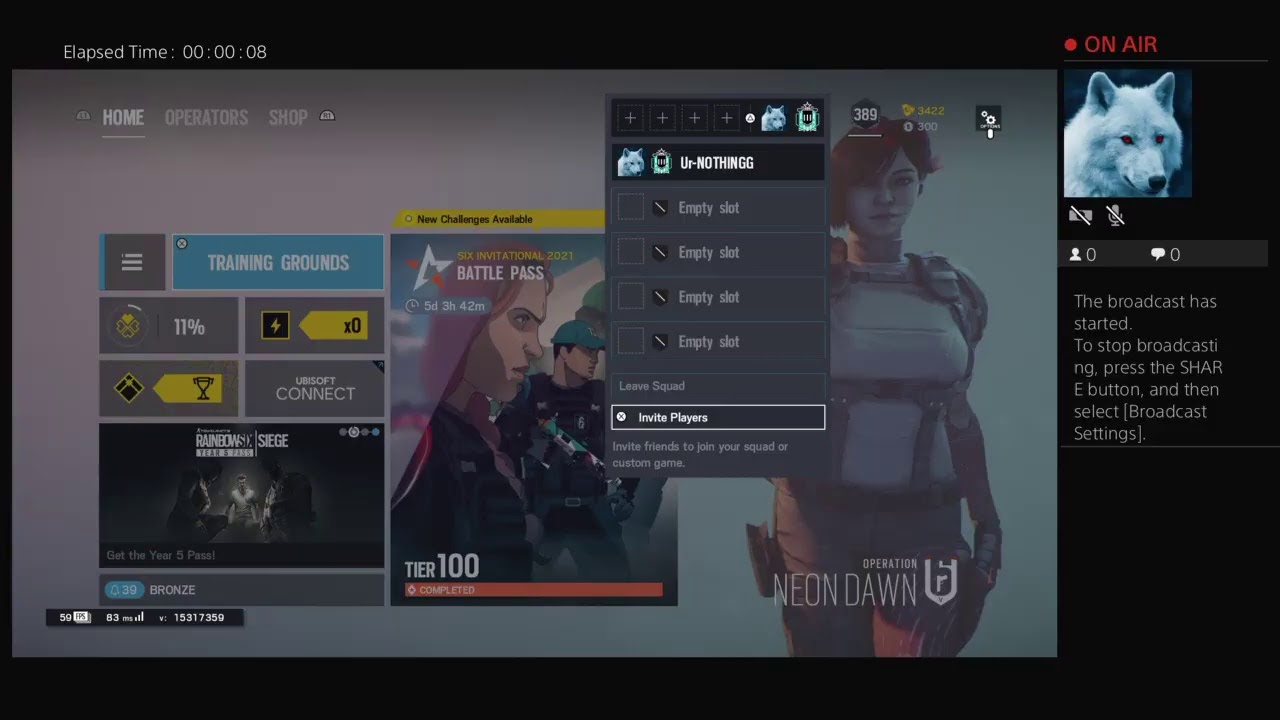 Ur-N0THINGG's Live PS4 Broadcast