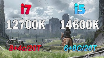 Intel Core i7 12700K vs i5 14600K - PC Test