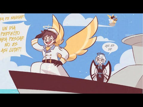 OH YES, THEY HAVE A YACHT (Beach Day) Hazbin Hotel comic full