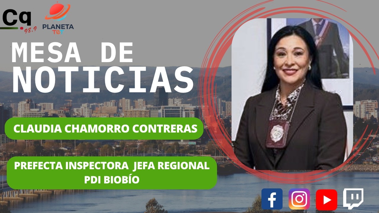 maxresdefault Claudia Chamorro Contreras Prefecta inspectora jefa regional de la PDI Biobío