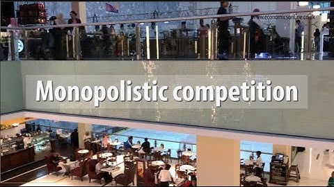 Monopolistic competition