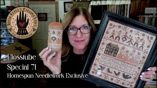Flosstube Special 71 - Homespun Needlework FB Exclusive