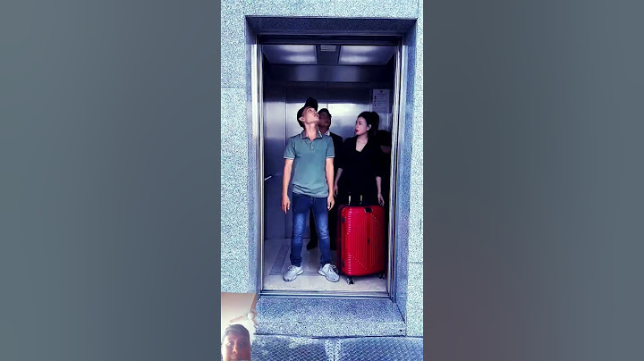 be respectful when taking the elevator