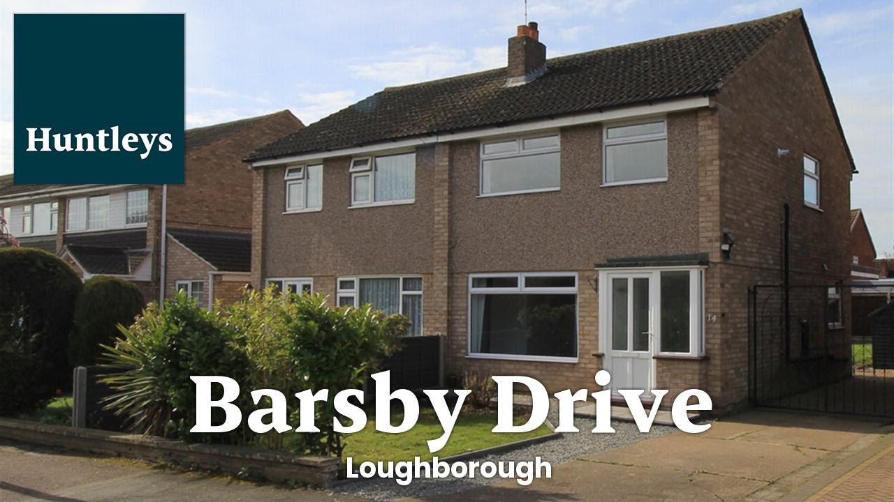 3 Bed Semidetached House to rent, Barsby Drive, Loughborough, LE11 5UJ