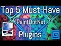 Top 5 Must-Have PaintDotNet Plugins