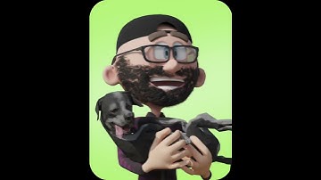 Animated Self Portrait | Blender Animation [Looping]