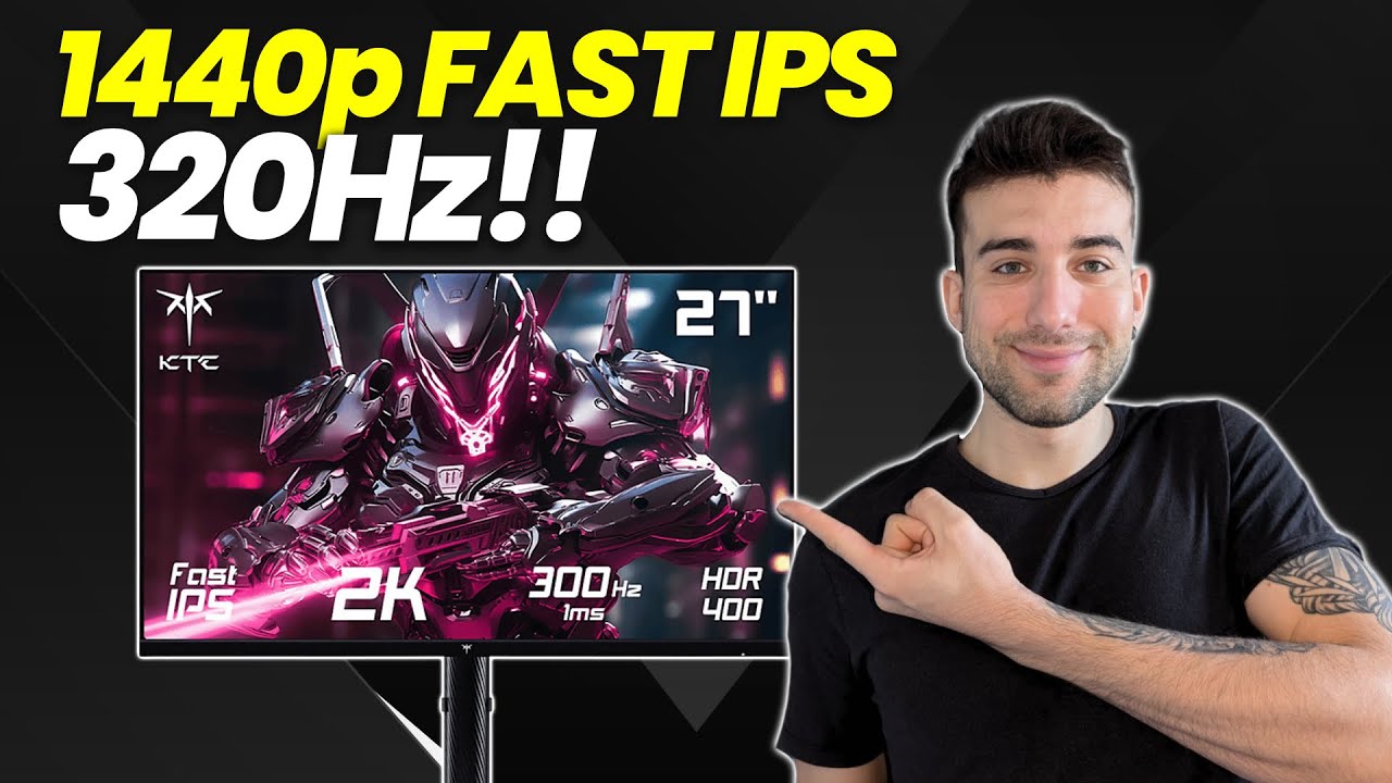 A 1440p 320Hz monitor at THIS PRICE? 🤯 KTC H27E6 Review - YouTube
