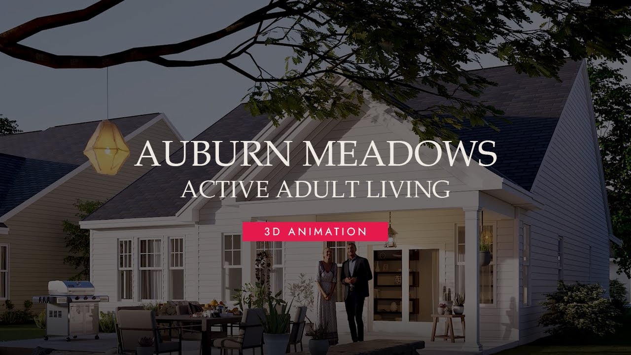 3D Flythrough Animation - Auburn Meadows | Active Adult Living