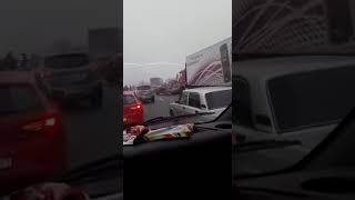 ДТП из 25 авто под Краснодаром 17.01.2020