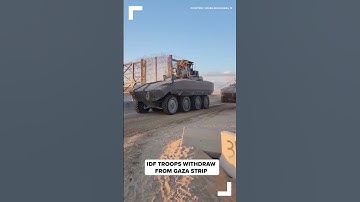 VIDEO: IDF troops withdraw from Gaza Strip