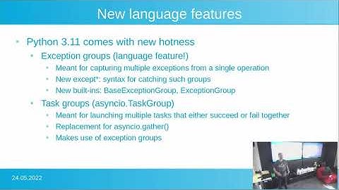 Structured Concurrency in Python 3.11 - Alex Grönholm | HelPy 24.5.2022 @ Futurice