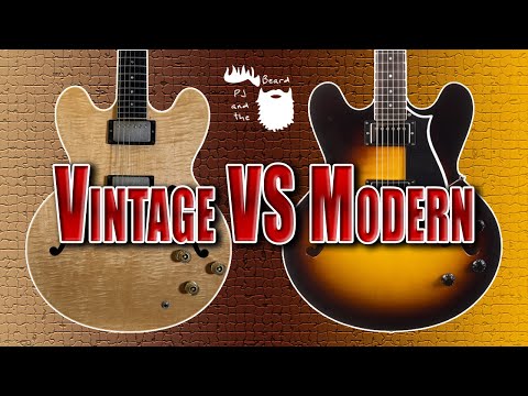 Vintage vs Modern! Gibson ES 335 1987 vs Heritage H 535 Sound Test
