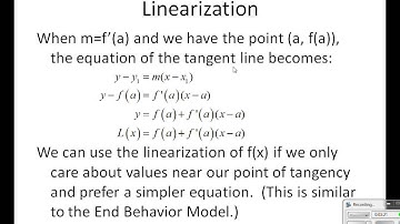 Video 4 5 Linearization