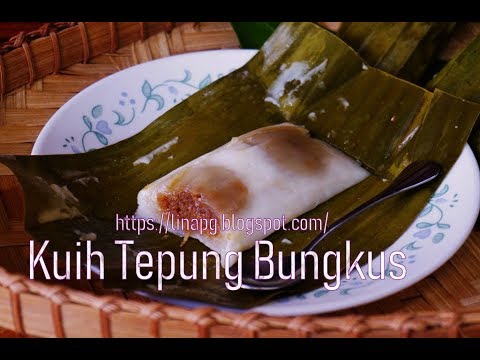 Kuih Tepung Bungkus Mudah Dan Sedap  Resepi Kuih 