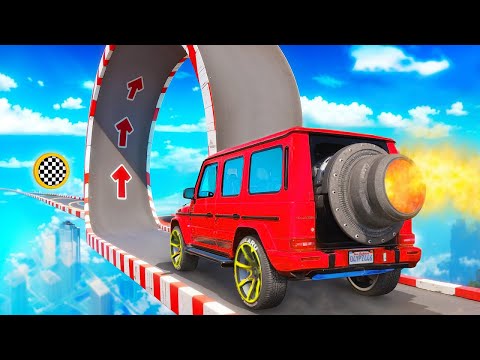 MERCEDES RACHETA vs SPIRALE URIASE in GTA 5!