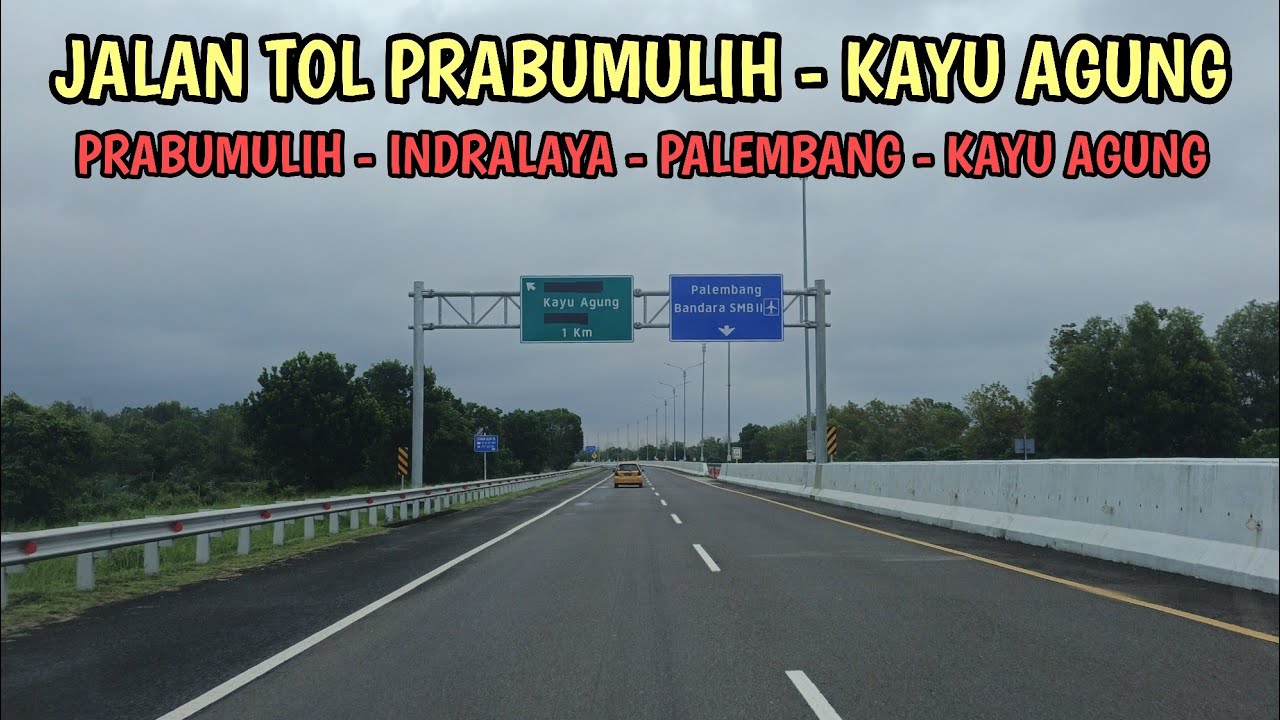 Jalan Tol Prabumulih - Kayu Agung | Nataru 2025/2026 | Palembang 22 (1/5)