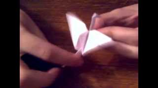 Как сделать Журавля из бумаги | How to make a Paper Crane Как сделать Журавля из бумаги | How to make a Paper Crane