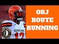 ODELL BECKHAM JR. ROUTE RUNNING Breakdown - Cleveland Browns -