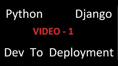 python django Dev to Deployment project based course - A Look At The Project - video 1 - brad