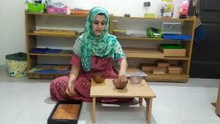 Montessori Sorting Grains