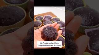 Kue Tradisional, Kue Beras Hitam Jadul Jadi Kue Kekinian! #kueberas #resepkue #cake