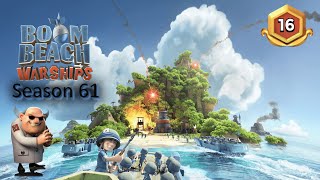 Boom Beach Warships season 61 START!! How will our Gold spawn turn out?