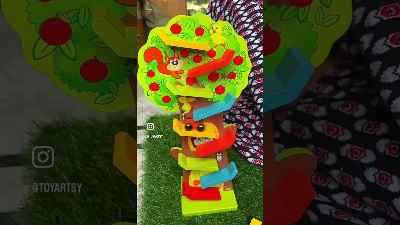 Wooden Squirrel Taxiway race track, kids activity, car track set , trending toys 2023 