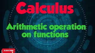 Arithmetic operation on functions