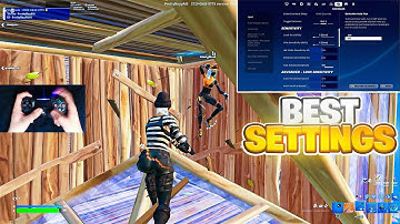 Smooth Controller Player 🤩 + Best Controller Settings For Fortnite!
