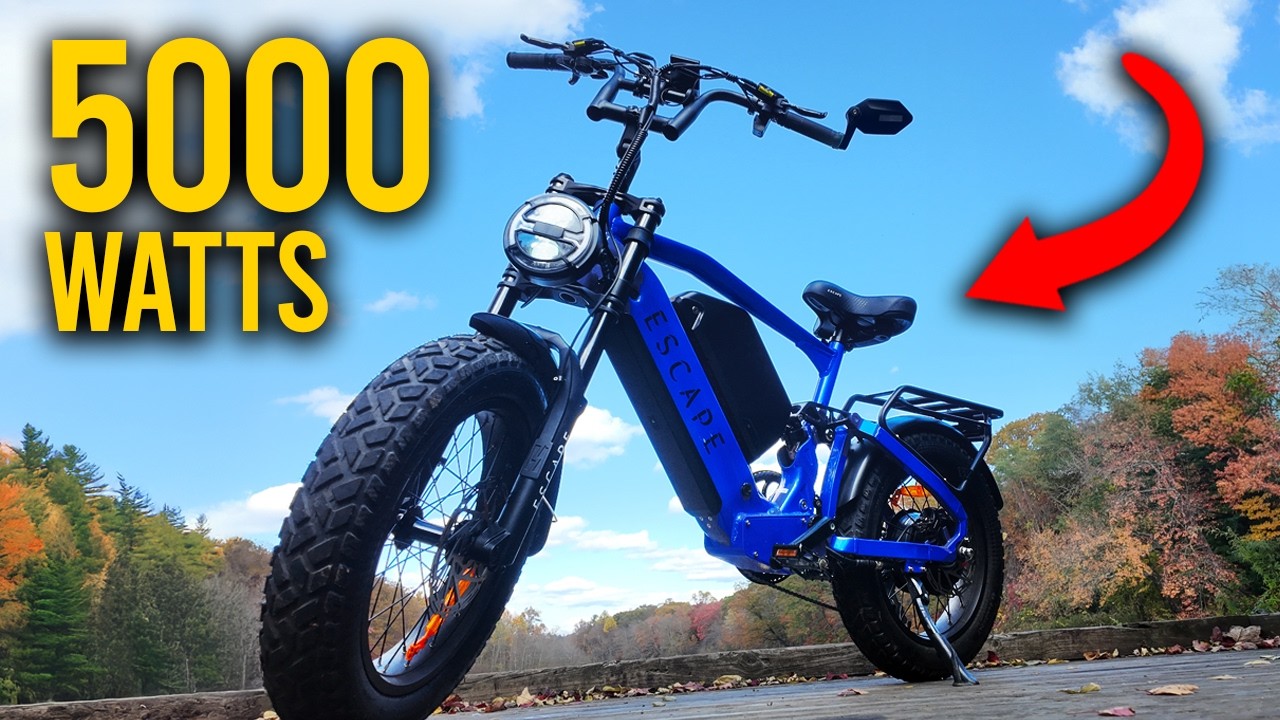 🥇ПОБИЛ ВСЕ РЕКОРДЫ! Лучший электровелосипед 2026 года? Escape Ebikes Ranger
