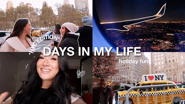 VLOG: CHRISTMAS IN NEW YORK CITY | ROCKEFELLER TRE...