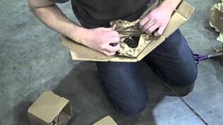 Smart Karton 20 Feet Drop Test Using Inserts For Fragile's