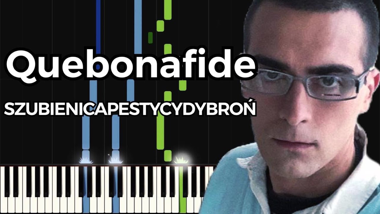 Quebonafide - SZUBIENICAPESTYCYDYBROŃ | Piano Tutorial | nooa
