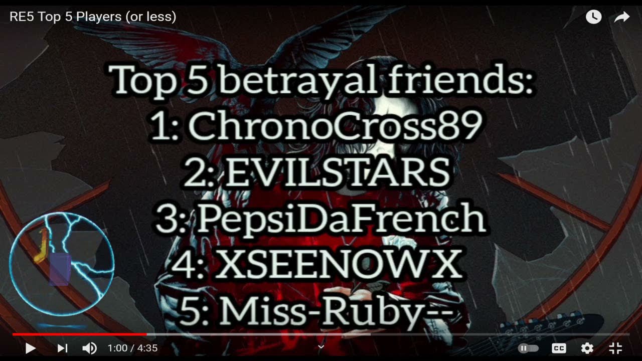 RE5 EVILSTARS Reply To TheCrow103 Videos