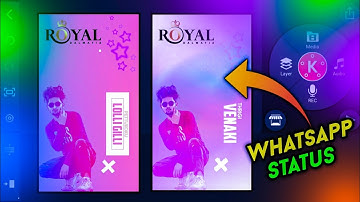 Boys Attitude Whatsapp Status Video Editing In Kinemaster In Telugu