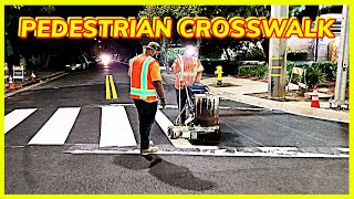 USA - PEDESTRIAN CONTINENTAL Centinela Ave. ROADMAX POTTERS ThermoLazer - PART 8 @MasterWorkers