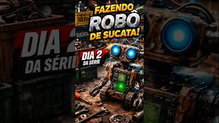 Dia 2 da série 🤖🔥Construindo um robô com sucata!